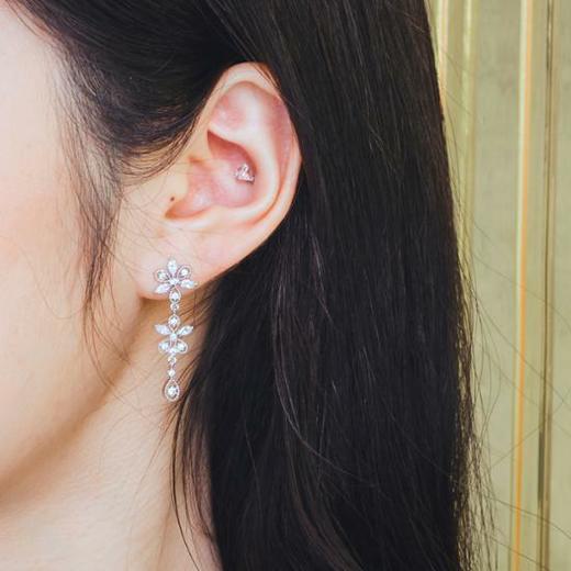 韩国WingblingFlowerDay德鲁纳酒店iu同款耳夹耳钉Olive YoungJPY带授权招加盟代理 商品图1