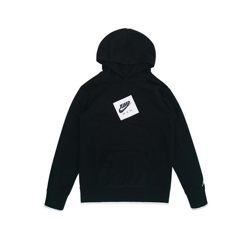 JORDAN乔丹AJ童装春男女童字母毛圈针织连帽卫衣JD2112013 商品图3