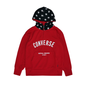 Converse/匡威童装正品春新半拉链线圈套头连帽卫衣CV2112009