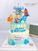 1027CAKE | 双层 小王子 旋转木马音乐盒 商品缩略图0