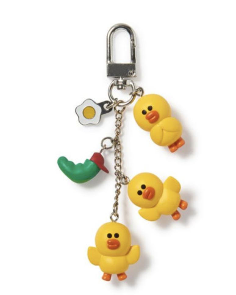韩国 可爱 LINE FRIENDS WATCH Sally_Edward Figure钥匙圈JPY带授权招加盟代理