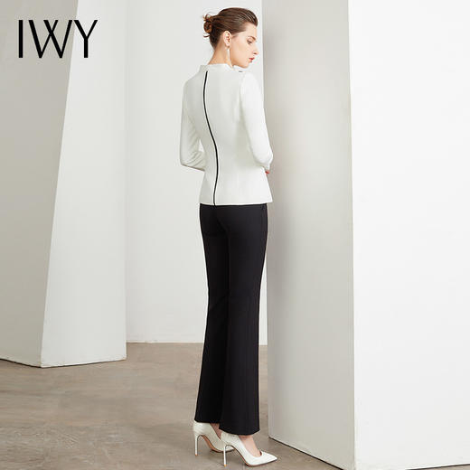 IWY/白色西服套装女时尚名媛休闲职业装气质女神范工作服修身商务正装CP16 商品图3