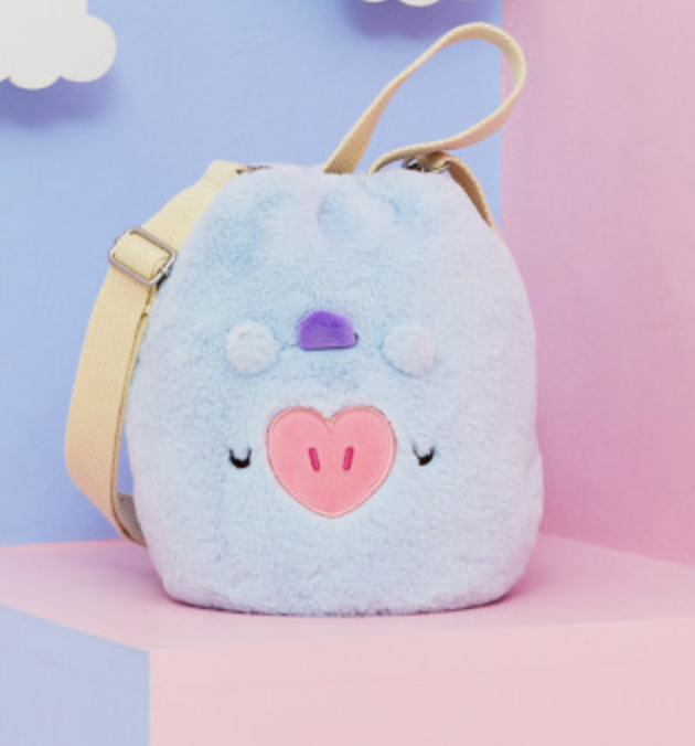 韩国 可爱 Line Friends BT21 MANG BABY水桶包梦之宝贝JPY带授权招加盟代理