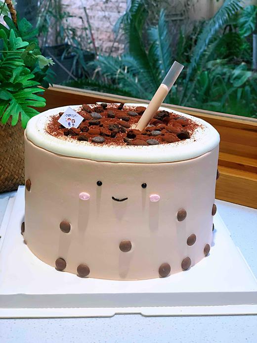 奶茶奶油蛋糕 下单前请仔细阅读商品详情 商品图1