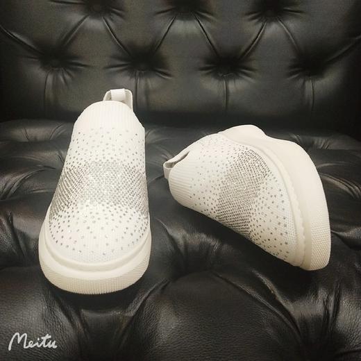 LFGJ 12201,水钻针织运动单鞋女 商品图4