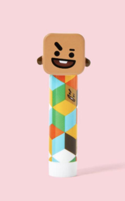 韩国 可爱 Line Friends BT21 SHOOKY唇部护理（可可）JPY带授权招加盟代理 商品图0