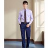 南4雅戈尔紫色细斜纹免熨衬衫 商品缩略图0