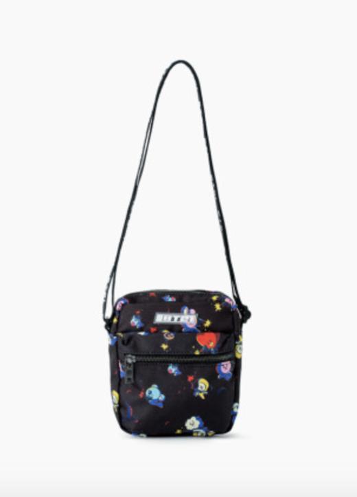 韩国 可爱 Line Friends BT21太空小队图案斜背包JPY带授权招加盟代理 商品图0