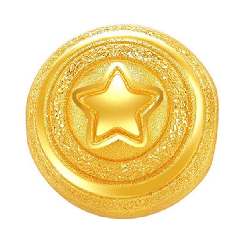 周大福GOLD CHARM - MARVEL SERIES CAPTAIN AMERICA(16848) 串饰JPY带授权招加盟代理