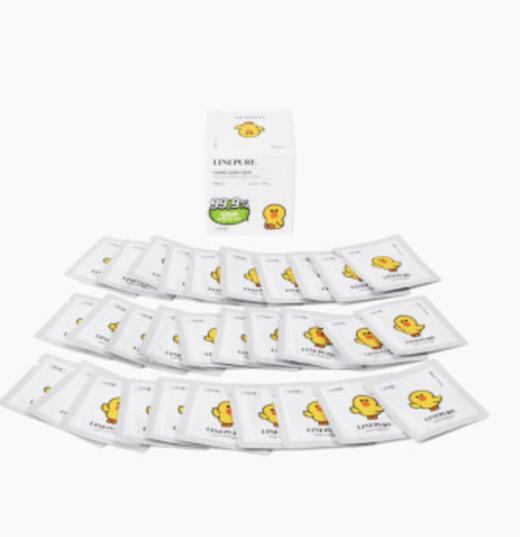 韩国 可爱 Line Friends Sally洗手液袋套装（每包30件）JPY带授权招加盟代理 商品图0