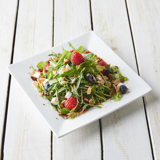 新鲜树莓时蔬色拉Green Salad with Citrus 商品图0