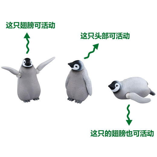 安利亚 - ANI-964889皇帝企鹅(幼儿) 商品图1