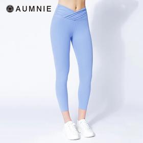 AUMNIE | 环绕裸形九分裤 / Nude Wrap Ankle Crops