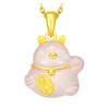 周大福 GOLD PENDANT - LUCKY CAT MANEKI NEKO (19018-BJ) 吊坠JPY带授权招加盟代理 商品缩略图0