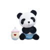 熊猫屋PANDAHOUSE 喝牛奶毛绒公仔中号 送纸袋 商品缩略图1