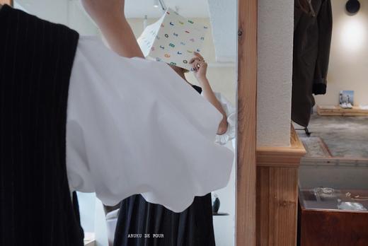 FRANCESCA卡其/浅灰/白/黑波波短袖 商品图7