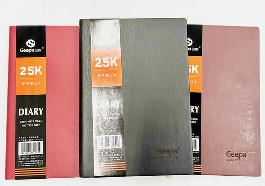 金派软皮笔记本25开A5混色 商品图0