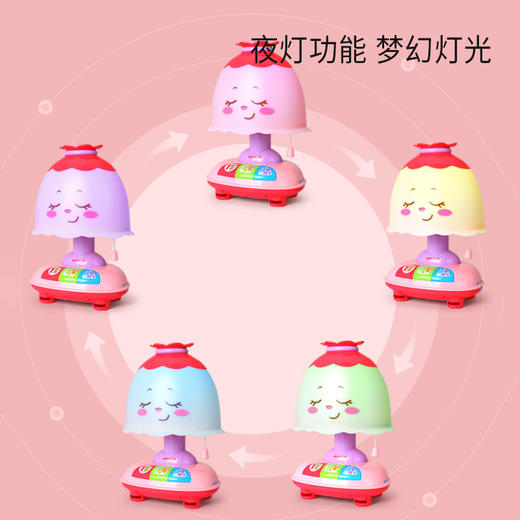 汇乐宝宝哄睡音乐小夜灯讲故事新生儿床头灯婴儿床上玩具挂件台灯 商品图4