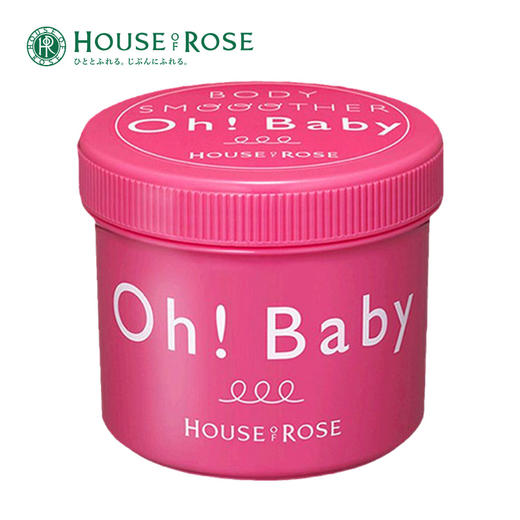 日本Ohbaby [本土版] 玫瑰身体去角质蚕丝精华磨砂膏570g 商品图0