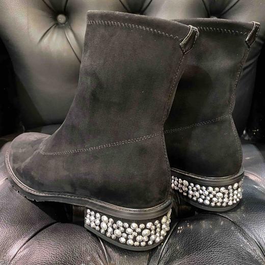 LFGJ 7419 弹力绒时尚短靴 商品图2