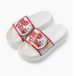 韩国 可爱Line Friends BT21 RJ厚底拖鞋（6cm）JPY带授权招加盟代理
