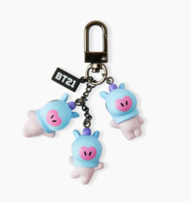 韩国 可爱 Line Friends BT21 MANG哇哇钥匙扣JPY带授权招加盟代理