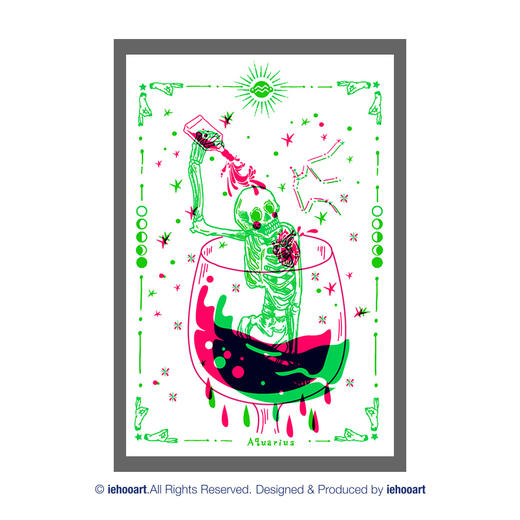 野鹤iehooART「灵魂出窍十二星座」 商品图1