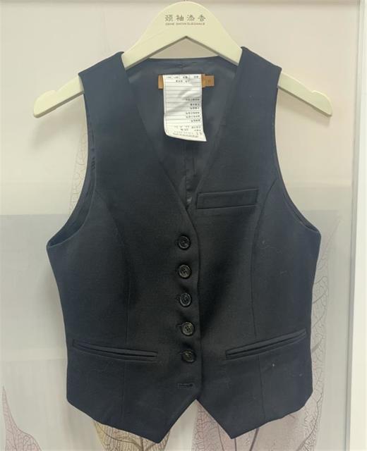 颈袖添香-套裤-“骑马装“  格调黑  马甲套裤 飒爽英姿 权威大气 帅气 乘风破浪 204S4727 商品图2