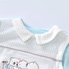 英氏-童衣类（秋）D0英针长蛤 微蓝色 59CM 商品缩略图1