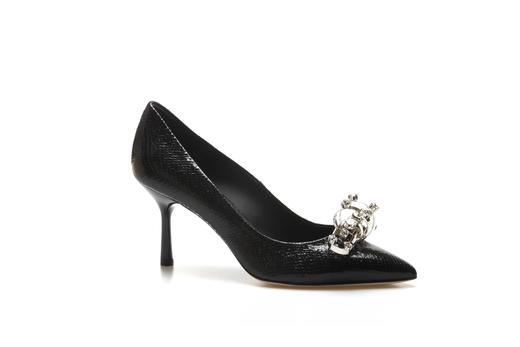 豪麟名鞋奥莱LORIBLU女鞋皮鞋羊皮革LR70430P黑色  原价4260元 商品图0