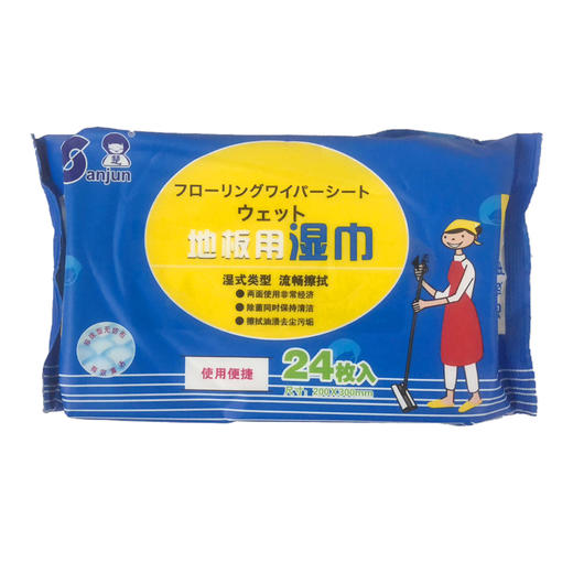 楚牌地板用湿巾24枚 商品图0