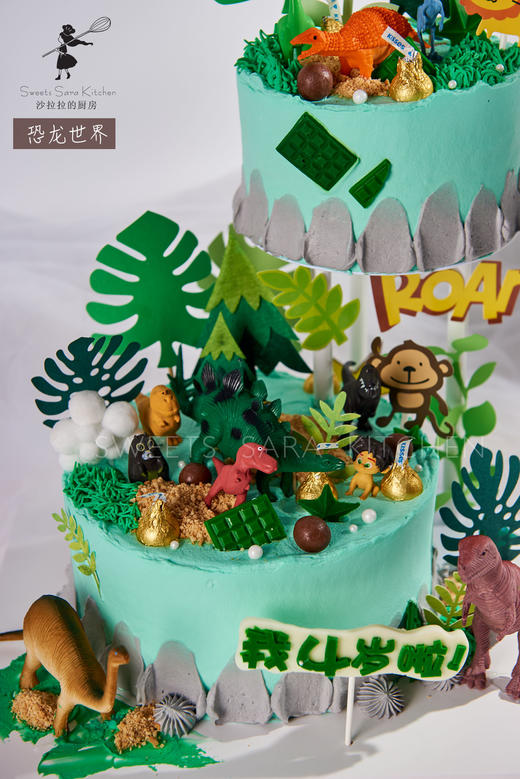 双层恐龙蛋糕 商品图2