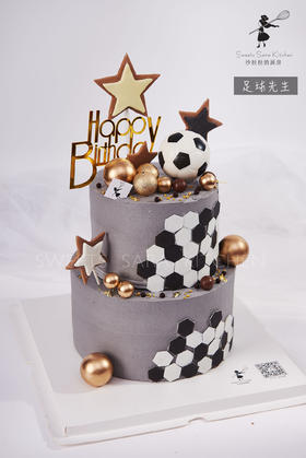 双层足球先生蛋糕