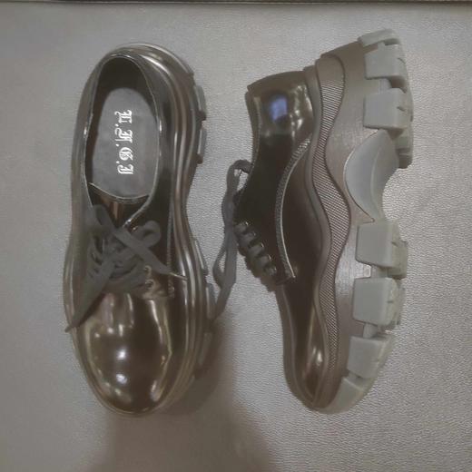 LFGJ 6117 英伦风厚底时尚女鞋舒适潮流真皮女鞋 商品图2