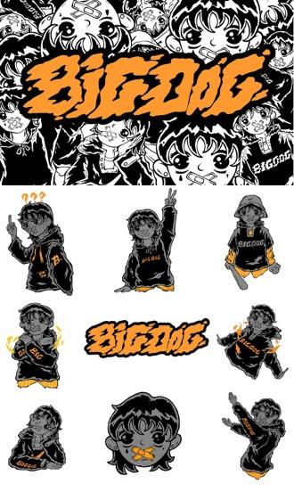 大狗麻衣『贴纸』 商品图0