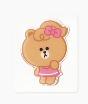 韩国 可爱Line Friends迷你巧克力滴胶（22型）JPY带授权招加盟代理