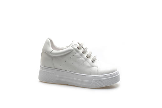 豪麟名鞋奥莱迪嘉女装牛皮革时尚休闲鞋DJXXA11WX010白色  原价1660元 商品图0