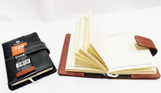 金派皮面磁扣笔记本黑色棕色 商品图4