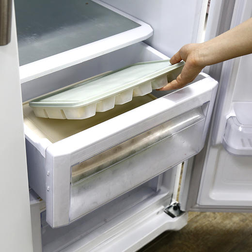 乐扣乐扣（LOCK&LOCK）塑料饺子盒分格家用冰箱收纳保鲜馄饨水饺盒速冻多层托盘 HFL8511S2组合 商品图4