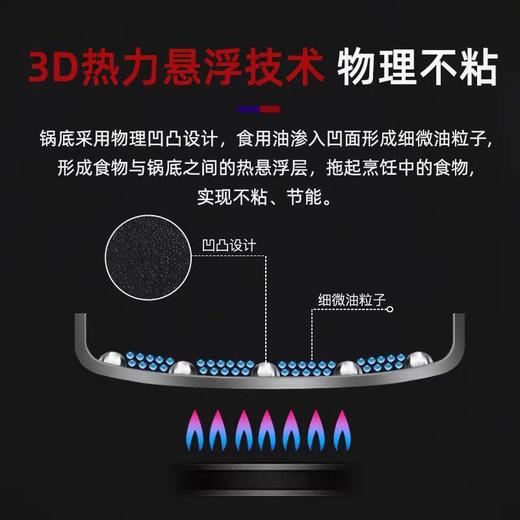 法国马克西姆不粘锅小炒锅家用平底炒菜电磁炉小型小号多功能不沾 商品图5