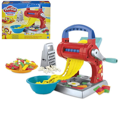 孩之宝 E77765C06 培乐多创意厨房系列面条机游戏套装 商品图1