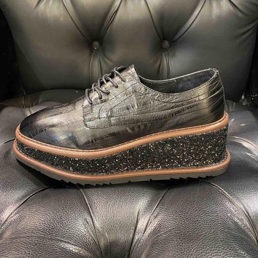 LFGJ 8401 真皮超轻坡跟时装休闲女潮 商品图1