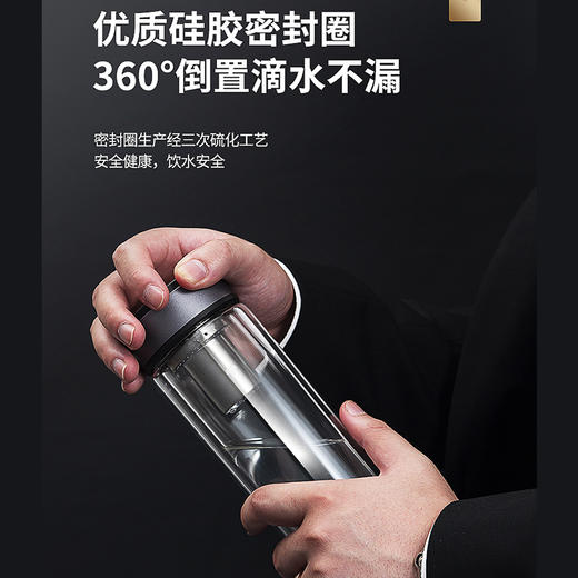 万象双层玻璃杯270ML/V198L 商品图1