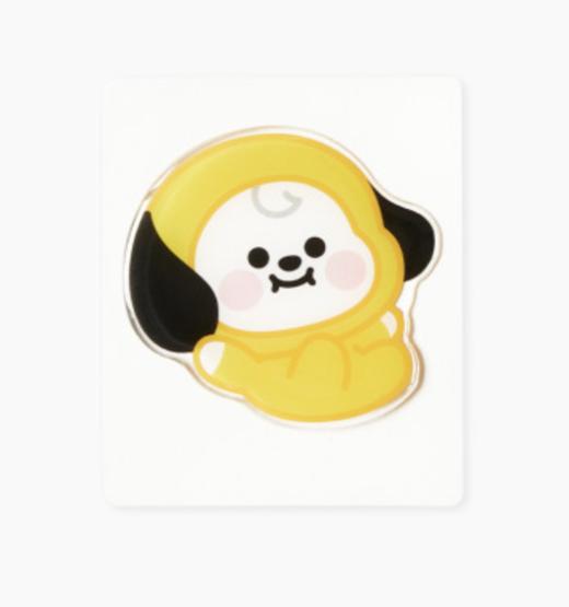 韩国 可爱Line Friends BT21 CHIMMY BABY环氧贴（6型）JPY带授权招加盟代理 商品图0