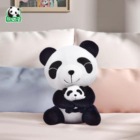熊猫屋PANDAHOUSE 妈妈爱嘟嘟毛绒公仔中号 送纸袋