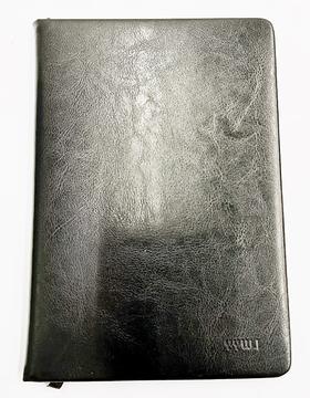 雅圆A5皮面笔记本黑色