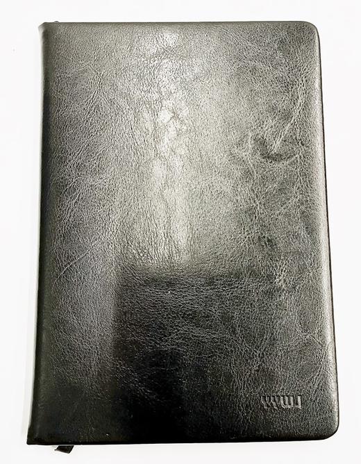 雅圆A5皮面笔记本黑色 商品图0