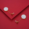 S925银和田玉南红耳钉【WSC8619】公主城堡2101 商品缩略图4