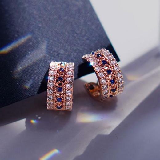 韩国Wingbling [蓝宝石水晶] Rocks Earrings耳环Olive YoungJPY带授权招加盟代理 商品图0