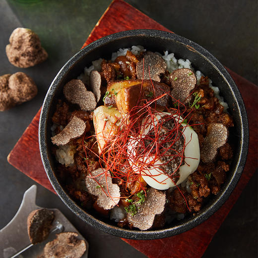 新鲜黑松露鸭肝麦猪肉燥饭 Duck Liver Braised pork rice with Black Truffle 商品图1